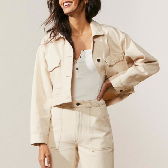 utility jacket cream